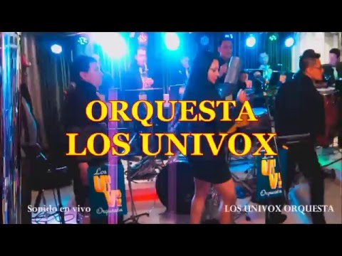 ORQUESTA LOS UNIVOX para sus Eventos y Fiestas Municipales