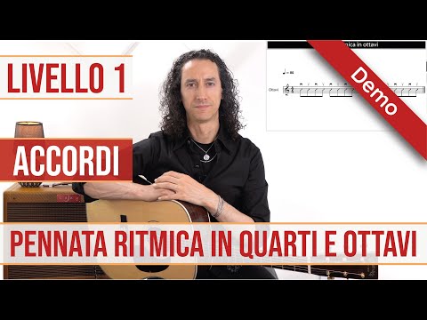 Pennata ritmica in quarti e ottavi - Demo