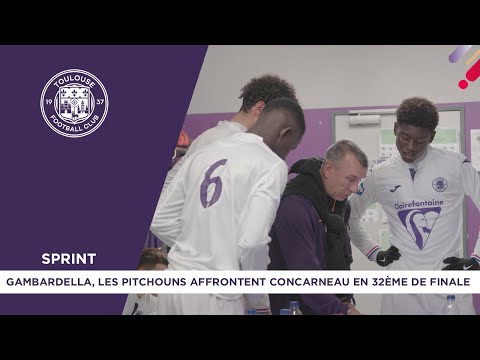 Sprint - Gambardella, les Pitchouns affrontent Concarneau en 32ème de finale