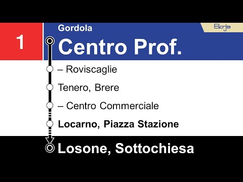 FART Ansagen | 1 Gordola - Losone | BoJa Ansagen