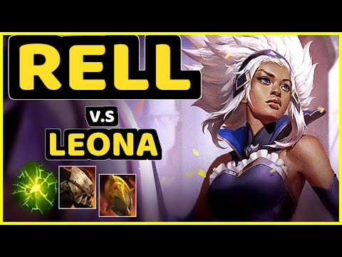 RELL vs LEONA - BOTTOM SUPPORT CHALLENGER GAMEPLAY - KR