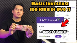 Download lagu INVESTASI 100 RIBU DI OVO | SEBULAN DAPAT SEGINI !! mp3