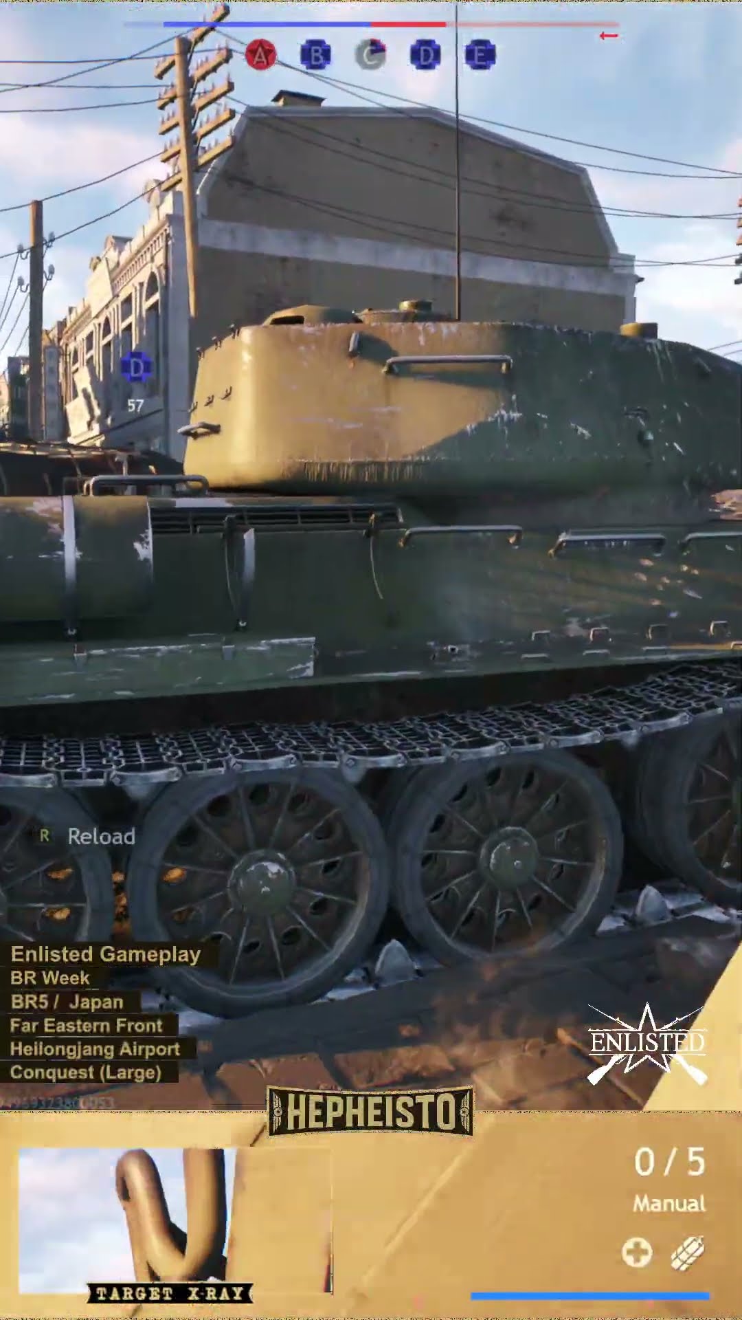 Anti Tank Gunner eliminates Tank T-34-85 with RPzb. 43 Ofenrohr