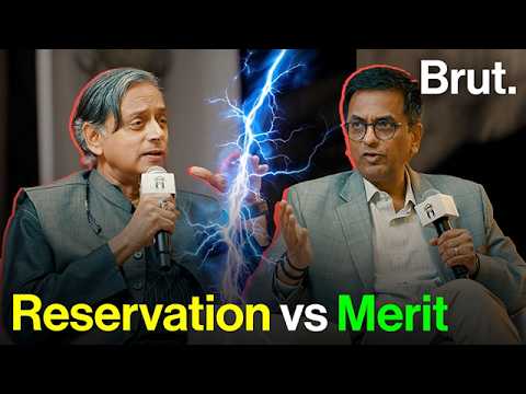 Is Reservation Compromising Merit? Shashi Tharoor & D.Y. Chandrachud Answers