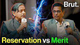 Is Reservation Compromising Merit? Shashi Tharoor & D.Y. Chandrachud Answers