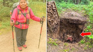 Excursionista Anciana Desapareció, 2 Años Después Guardabosques Hallan una Trampa en el Bosque...