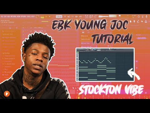 How to make EBK Young Joc & EBK Jaaybo | Stockton Type Beat In FL Studio 20  / Under 6 Min