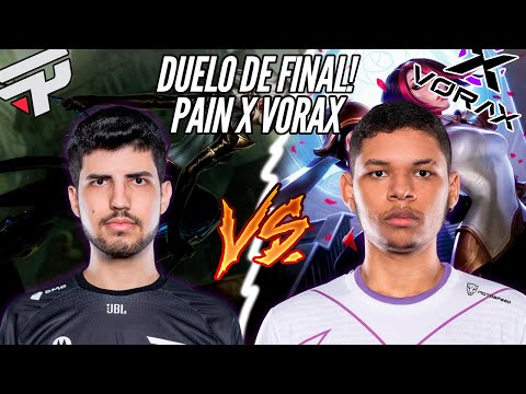 ROBO VS FNB, DUELO DE FINAL DE CBLOL! PAIN X VORAX!