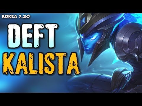 KT Deft plays Kalista (w Alistar) v Xayah/Thresh matchup - Korean SoloQ P 2.70