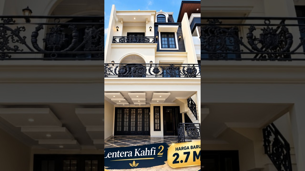 Dijual Rumah Mewah American Classic 3 Lantai di Jagakarsa - Siap Huni & Strategis!