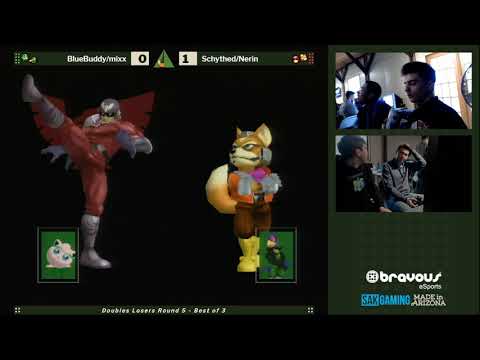 Smash Camp 2019 Losers Round 5 - BlueBuddy/mixx (Green) vs Schythed/Nerin (Red)