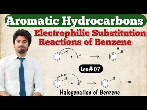 Electrophilic Substitution Reactions of Benzene || Halogenation of Benzene with Mechanism #benzene