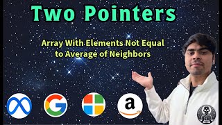 YouTube video 'LeetCode 1968 | Array With Elements Not Equal to Average of Neighbors | Python Solution | AlgoYogi'