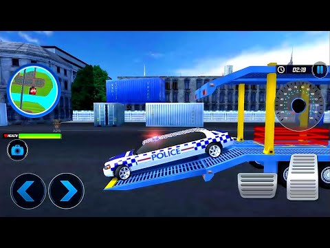 US Police Limousine Car Transport Simulator - Android Gameplay
