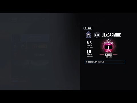 FIRST EVER CHAMPION NUMBER #1 SHIFTING TIDES - Rainbow Six Siege