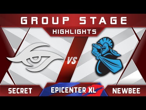 Secret vs Newbee EPICENTER XL Major 2018 Highlights Dota 2