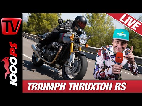 1000PS Live - Die Motorradtalkshow - Mit Triumph Thruxton RS Test