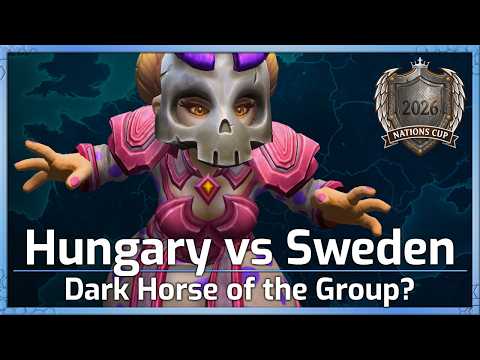 Hungary vs Sweden! Dark Horse of the Group? - Nations Cup - Heroes of the Storm