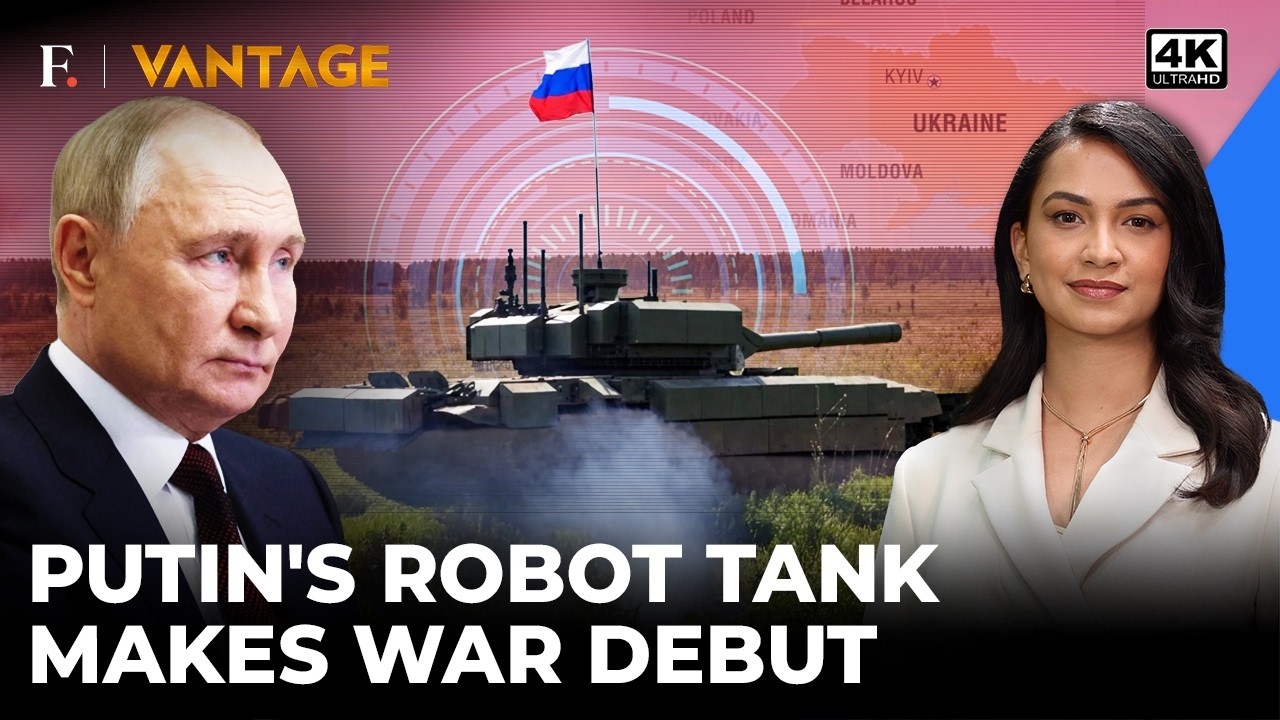 Russia's AI-Powered Robot Tank Makes 'Combat' Debut In Front of Putin; NATO 'Puzzled' | Vantage