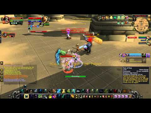 WoW Arena 2v2 (Frost Mage/Combat Rogue vs. WW Monk/Arms Warrior)