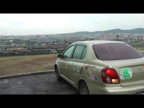 Thumbnail for Едем по Сибири. Super Car Toyota Platz уезжает с обзорной площадки. by Toyota Platz