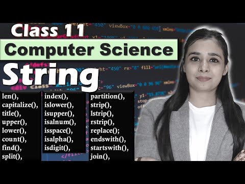 Python String Function In One Class With Examples Cbse Class 11csip