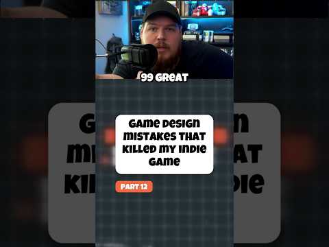Game Dev Mistake - not ignoring feedback