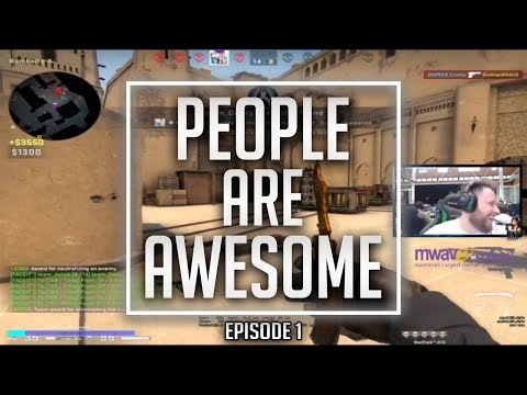 CSGO - People Are Awesome #1 Best oddshot, plays, highlights, frags 2020