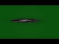 Alien Spaceship Green Screen
