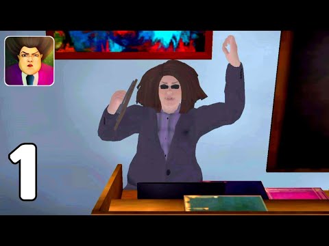 Scare Scary Bad Teacher 3D Spooky & Scary Games - Part 1 (Android GamePlay Walkthrough)