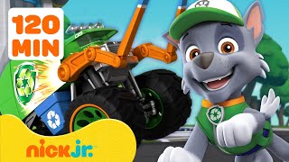 PAW Patrol Rescue Wheels Adventures! #5 w/ Rocky 🚗 2 Hours | Nick Jr.