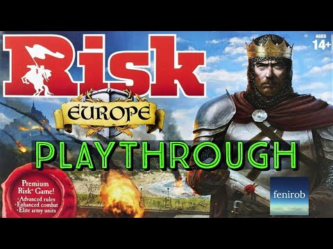 Risk: Europe Board Game | Playthrough