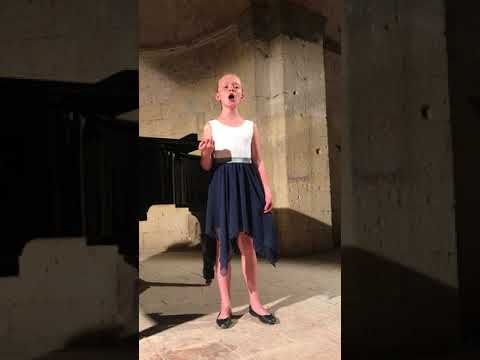 2017-07-05 Livia Vocal "Senza L'Amabile" by Nicola Vaccai, Tarquinia, Italy