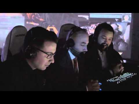 Caster PoV fnx vs. fnatic 1v2 (5 HP clutch)