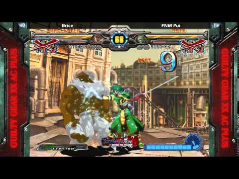 Toryuken 3 Day 1 - GGXXAC+R Losers Finals - Brice vs FNM Pui