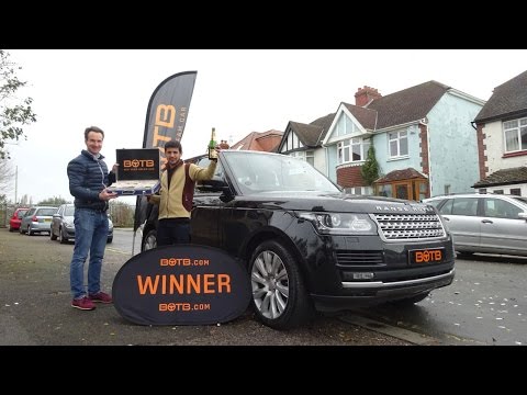 Winner! Week 47 2015 - Range Rover Vogue plus £10,000 cash! Win Your Dream Car!