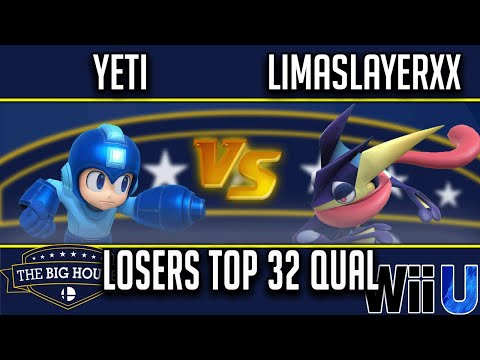 The Big House 8  LOSERS TOP 32 QUAL - dB | Yeti (Mega Man) vs NCG | LimaslayerXX (Greninja)