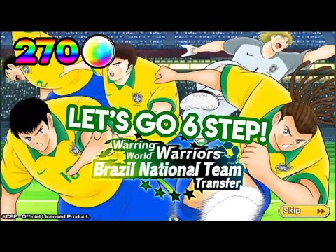 Gacha 6 step di banner Brazil RS !!! - Captain Tsubasa Dream Team