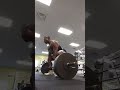 Raw Sumo Deadlift 500 lbs × 8 reps DEADSTOPS #shorts#viral