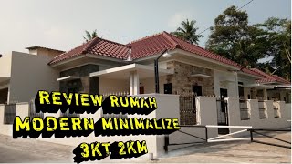 REVIEW RUMAH MODERN MINIMALIZE 3KT 2KM || #618