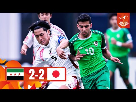Syria stay alive after thrilling clash with Japan! | Syria - Japan | Highlights | AFC U20 Asian Cup™