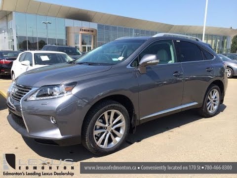 2015 Lexus RX 350 AWD Sportdesign Edition Review - Grey on Light Grey - Alberta