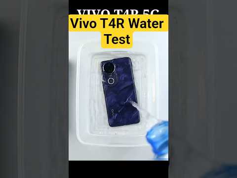 VIVO T4R 5G Water Test 🔥 Waterproof mobile 5g under 20000 / IP 69 Rating Phone under 20000 #vivot4r