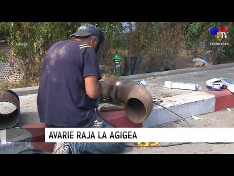 Avarie RAJA la Agigea - Litoral TV