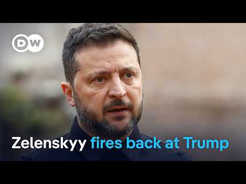 Ukraine rejects Trump's call for new leadership | DW News