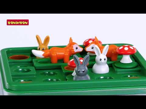 Миниатюра изображения товара Игра-головоломка Bondibon Зайчики ВВ2185