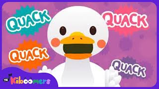 5 Little Ducks | Counting Rhymes for Toddlers | The Kiboomers