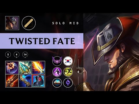 Twisted Fate Mid vs Viego - KR Master Patch 25.23