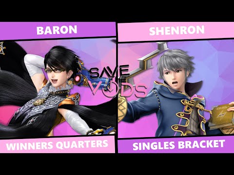 Save The Vods #42: Winners Quarters - Baron (Bayonetta) Vs Shenron (Robin) SSBU Singles