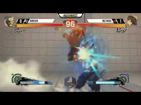 Bonchan (Sagat) vs Mago (Yang) - CEO 2015 USF4